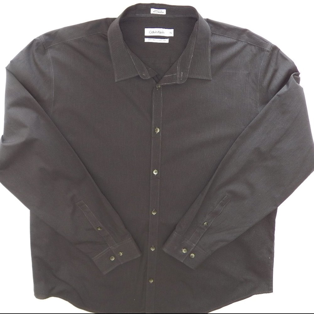 Calvin Klein Cool Tech Long Sleeve Shirt, Size XXL